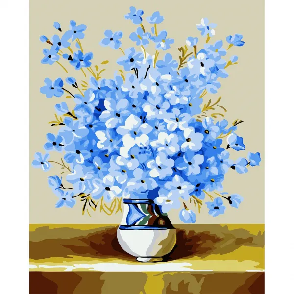 EZRE diy 유화 주문제작 해바라기 숫자유화 그림DIY 꽃유화그리기세트 40X50cm, 004 40×50cm