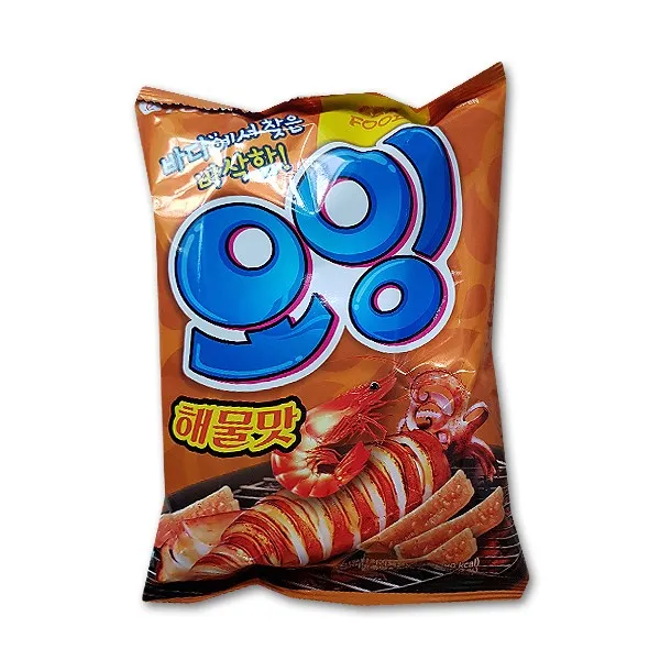 LC/롯데 오잉 해물맛 75g -20개/스낵, 단일상품
