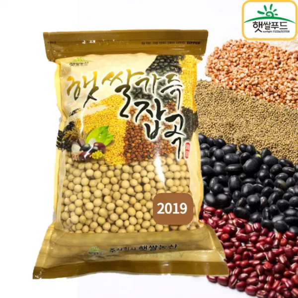 햇쌀푸드 잡곡 국산 백태콩 흰콩 메주콩 4kg, 단품