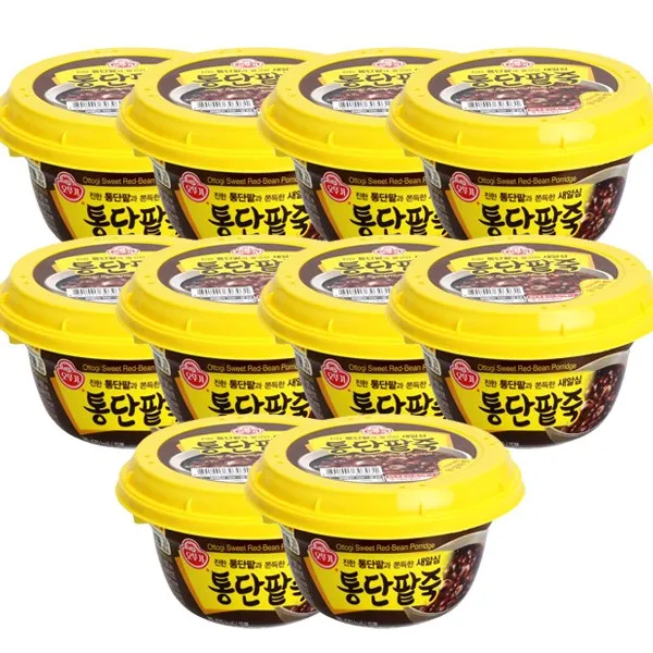오뚜기 통단팥죽 상온 285g 10개