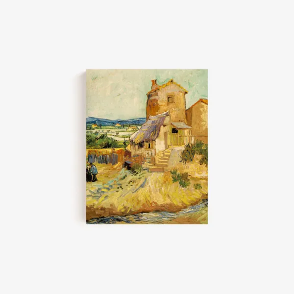 모두의팩토리 빈센트 반 고흐 미니 탁상액자 54종 9x7cm, 38.오랜된 제재소
