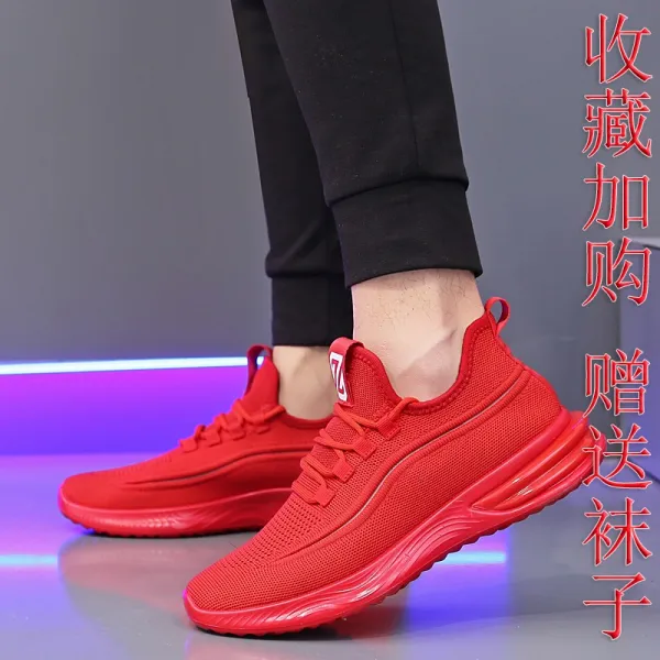 남자댄스화 무용 전용 바닥 점프 가을신발 겨울에는 연 댄스신발 광장 뒷걸음질 Ghoststep신발춤 신발 4여성 자남 댄스 T08 41 C06 빨간색 남성 펀칭 