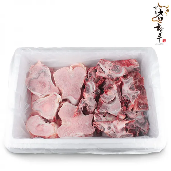 [전통참한우] 사골2kg+잡뼈2kg 총 4kg (실속형), 1개, 4kg