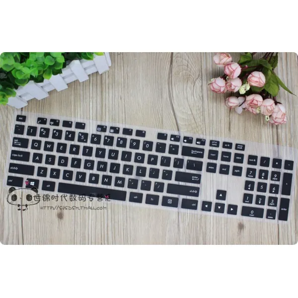 키보드키스킨 에이수스(ASUS)거만 V221ICUK Z240키보드 보호필름 블루투스기계 키보드 방진마스크, T05-반투명 블랙, 기본