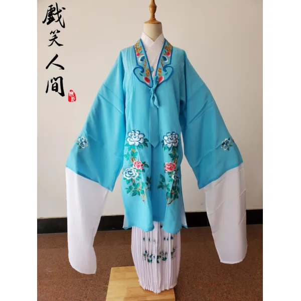 통곡하다 여성 맞걸다 청 알프스프라자축하화환 날조단 아가씨 고대복장 월극 경극 희곡 엘로 매희