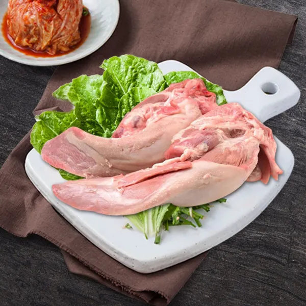 신돈축산 국내산 돈설 돼지혀 2개 700g 내외 돼지내장 지라 콩팥 돼지머리 돼지간 돼지염통 1개 돼지혀2개 700g내외