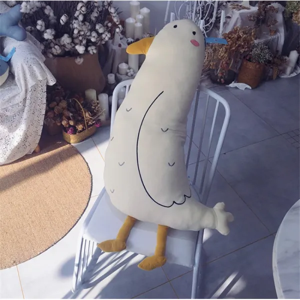 인싸템 애니멀 허그쿠션 수면쿠션 봉제인형 장난감인형, 75cm, 부드러운 바닷새
