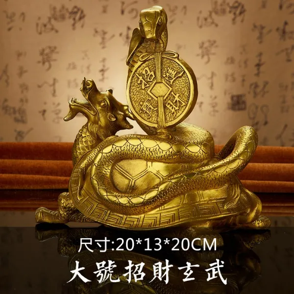 와이유 거북용 자연각 동현무 소품 거북이 용거북 인테리어 네모난 짐승 큰 소리로 부를 때는 재물을 불러들인다.