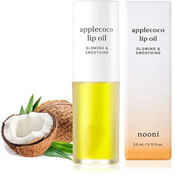 NOONI Applecoco Lip Oil | Korean Lip Oil To Soften Dry Lips | Skincare Vegan C
