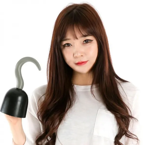 (5개묶음)할로윈분장 플라스틱 후크선장 갈고리손, 단일색상
