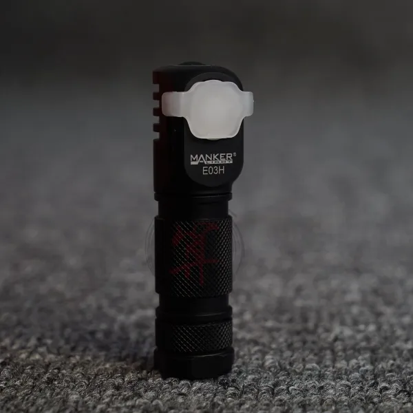 헤드랜턴 Manker E03H350류밍 58미터 사정거리 국다용도 코너 헤드라이트 미부 자석흡인, T01-블랙색 냉백 공식모델 [ 무전도 충전기없음 ]