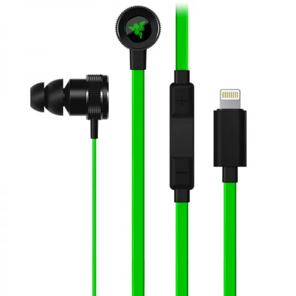 RAZER 뇌사 워해머 상어 벌레 IOS 커널형 LIGHTNING 음악 수은, 정부측 표기함, 블랙