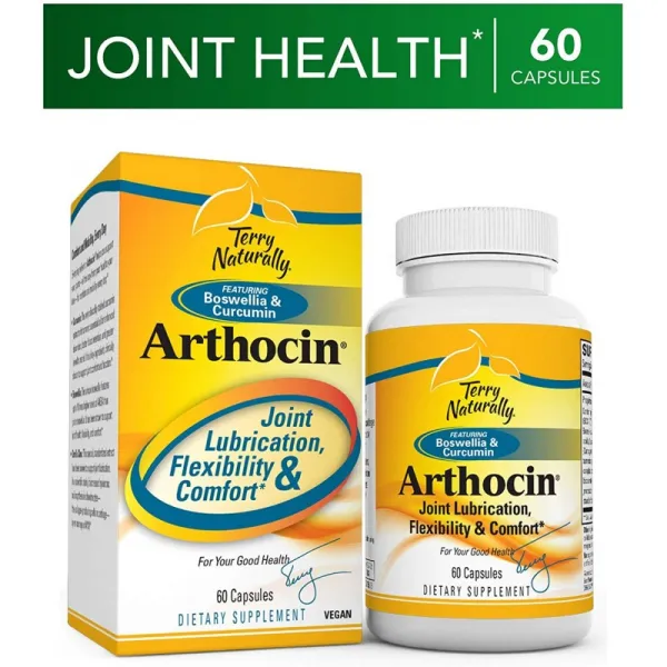 Terry Naturally Arthocin-60 철저한 채식주의 자 캡슐-합동 & 연골 지원 보충 교재 안락 기동성 및 융, 1