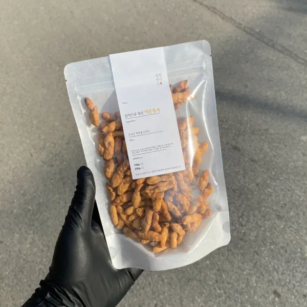방앗간청년 압력으로 매일 쪄서 볶은 맥문동차, 맥문동차 100g