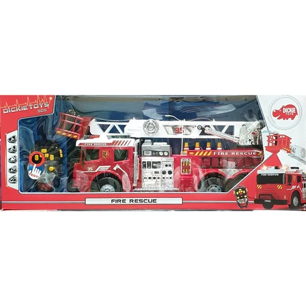 자체브랜드 디키토이즈 소방차 긴급 소방구조대 리모컨포함 