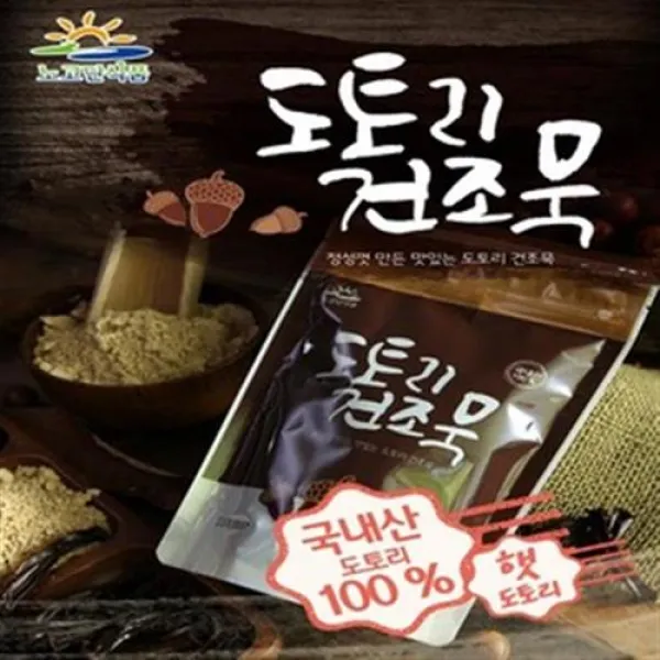 노고단 국내산건조도토리묵100gx6팩/냉동 간편조리기타냉동 간편조리식품, 단일상품