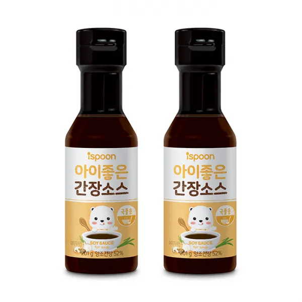 아이스푼 아기간장 아이좋은 간장소스 2개, 국물용