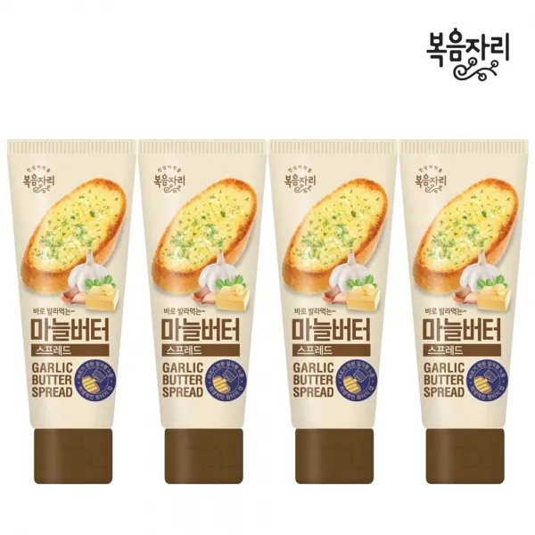 복음자리 발라먹는 마늘버터 스프레드 100g X4개 단품