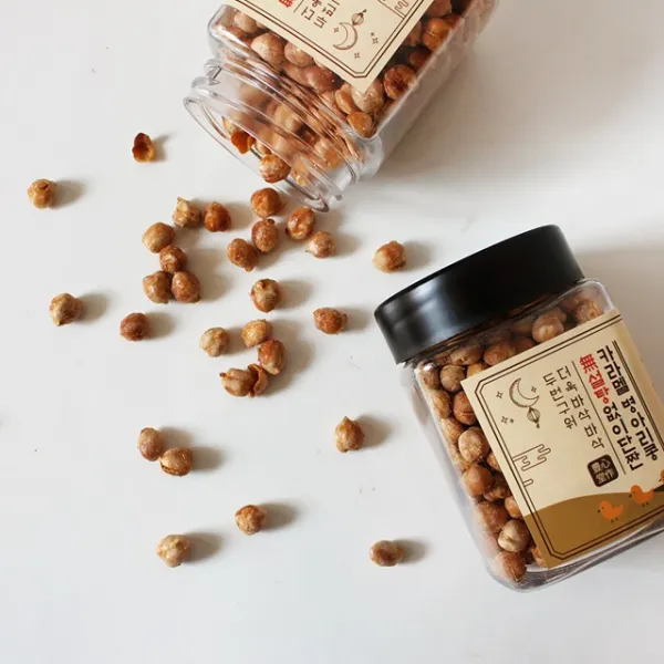 [풍심당] 두번 구운 바삭한 병아리콩 (120g) 부모님 사무실 간식, 무설탕카라멜병아리콩