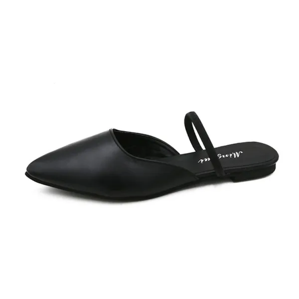 모던 시크 트렌치 데일리 스트랩 블로퍼 뮬 슬리퍼 쉬운코디 데일리 588570004767