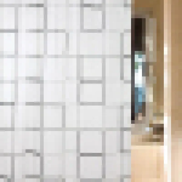 목욕 커튼 방수 방수 방수 가후욕실 커튼 샤워 커튼 자대 12척 목욕 커튼 고리 흑백 회의 넓이 180 * 높다 200, 상세페이지 참조