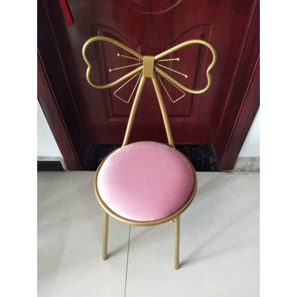 북유럽 홈쇼핑 네일 테이블 홍대 가구 싱글 더블 의자 세트 경제형 화이트 골드 블랙 골든 버터 플라이 의자 핑크 1