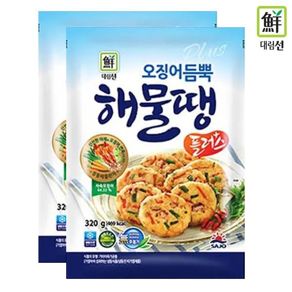 [사조대림] 오징어듬뿍 해물땡 플러스 640g, 상세 설명 참조