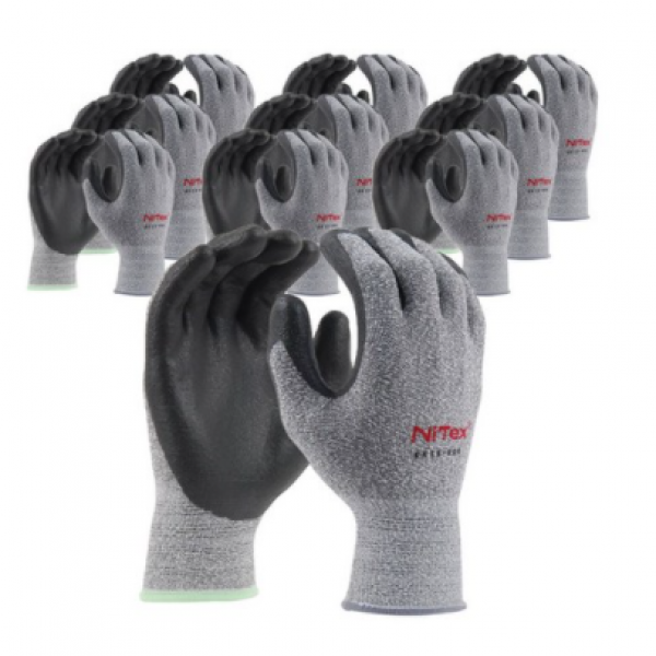 나이텍스 터치 카본 Nbr 코팅 다용도 작업용 코팅 장갑 Exts 500 10개