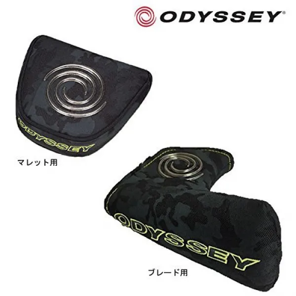 일본 미발매2017 ODYSSEY 오디세이 CAMO 카모 퍼터 커버 USA사양 블레이드용, 본문참고