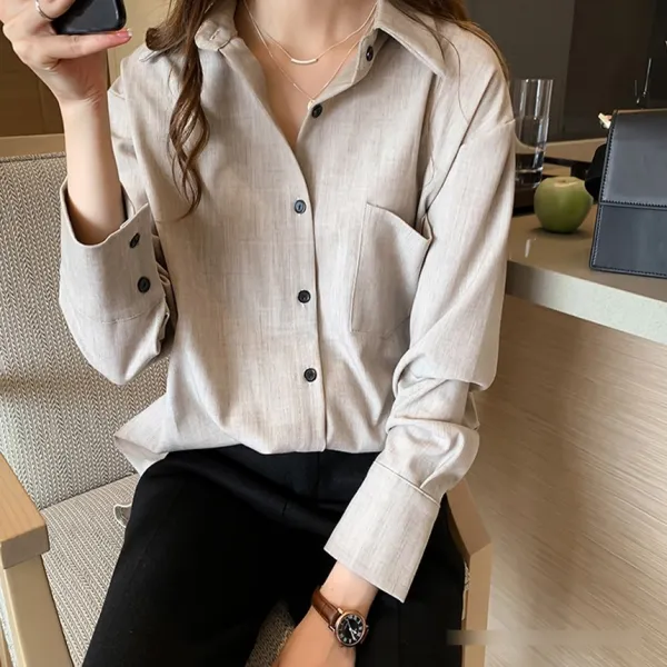 핸더 당일무료배송 여성 보스턴 셔츠 데일리룩 기본셔츠 신상셔츠
