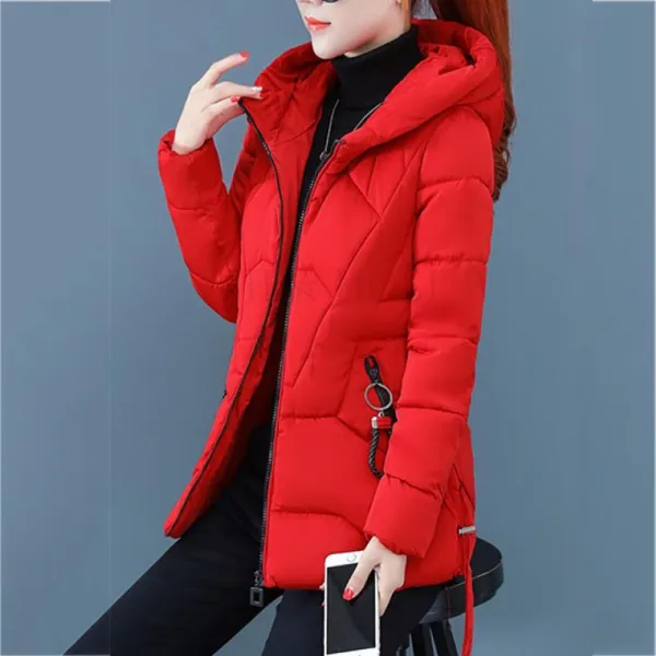 Kirahosi 퀄리티 여성 겨울 패딩 점퍼 여자 웰론 아우터 자켓 예쁜 캐주얼 숏패딩 389 Cm11 Qt8jc52