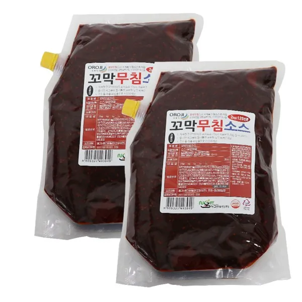 뉴그린 오로지꼬막무침소스2kg 6개 1박스, 6개, 2kg