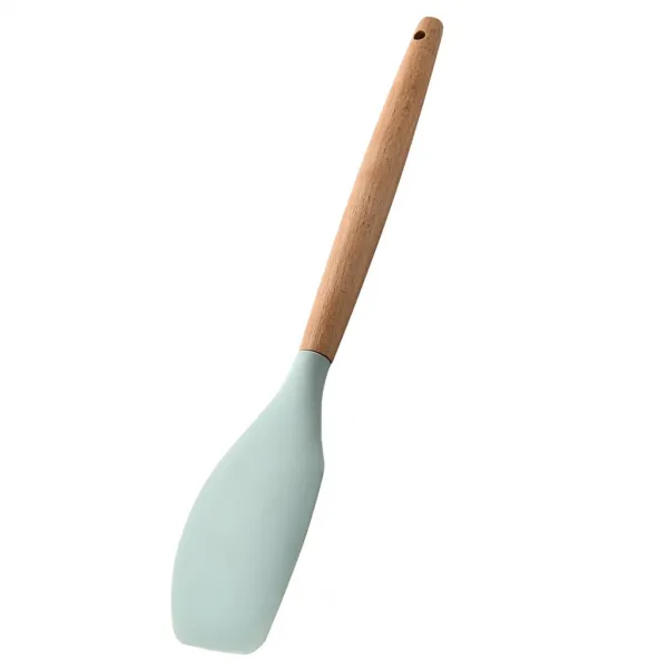 비스틱 주방 조리기구 세트 음식 통 계란 나무 손잡이를 털다, 07 Spatula