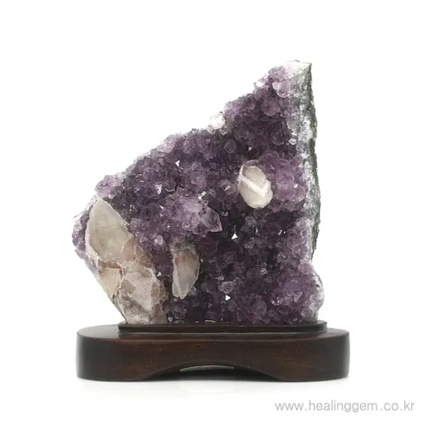 세진힐링젬 자수정관상석(150X174mm)(1056g) HGP-1056, 단품