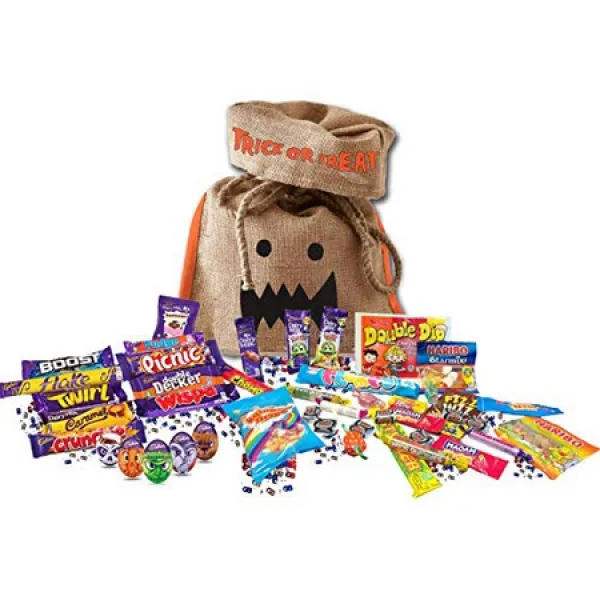 기본적으로 영국 영국 할로윈 간계 또는 치료 사탕 가방 5 Cadbury Goo Heads 할로윈 크림 계란 15 ... PR, 상세 설명 참조0