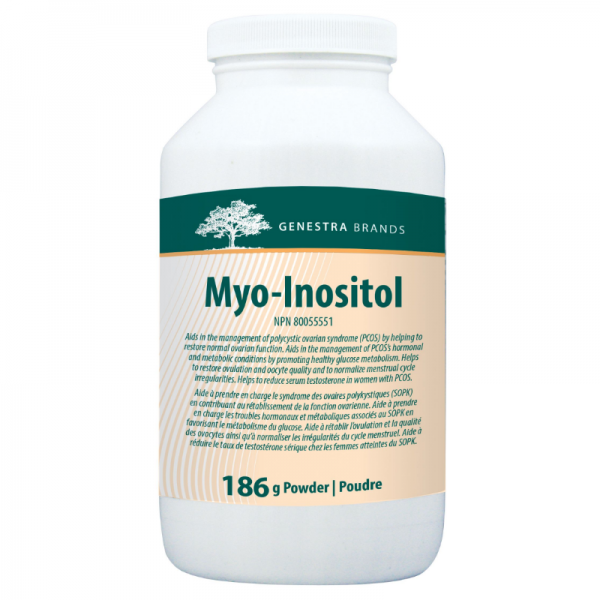 제네스트라브랜드 미오 이노시톨 2000mg 186g Myo-Inositol 여성 임신준비 다낭성난소증후군, 1개