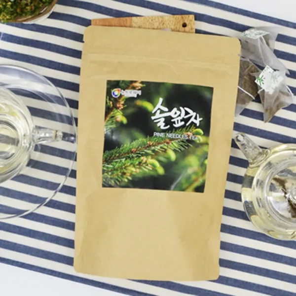 뉴트로웨이 솔잎차 티백 솔순차 마른솔잎 솔잎새순 분말 가루 국내산 솔입 100프포 30티백