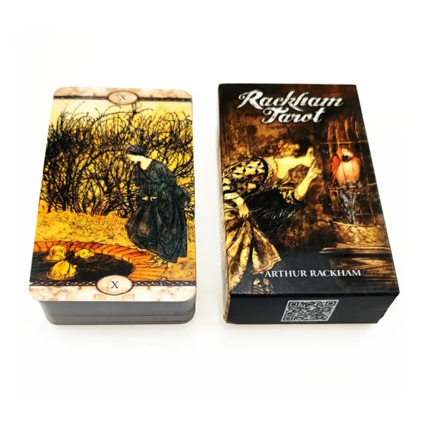 78 장 Rackham Oracle 타로 카드 재미 있은 널 게임 타로 갑판 카드 가정 가족 당 테이블 게임 운명 운세 카드 놀이, (10:201336100)78PCS:CHINA