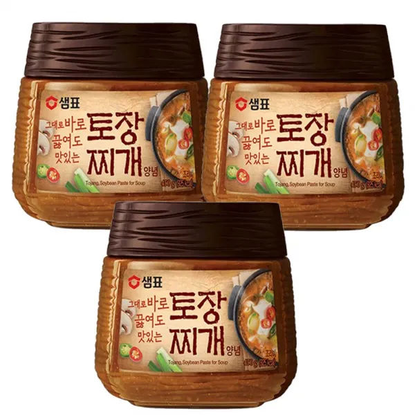 샘표 토장찌개양념 450g 3개