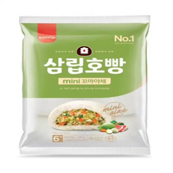 삼립 미니야채 호빵6개입 240g x 1팩