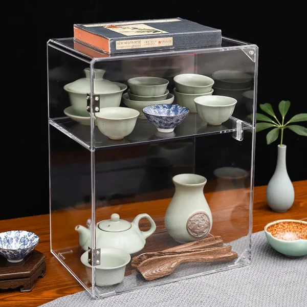 아크릴 쇼케이스 미닫이 슬라이딩 여닫이 수납장 1번