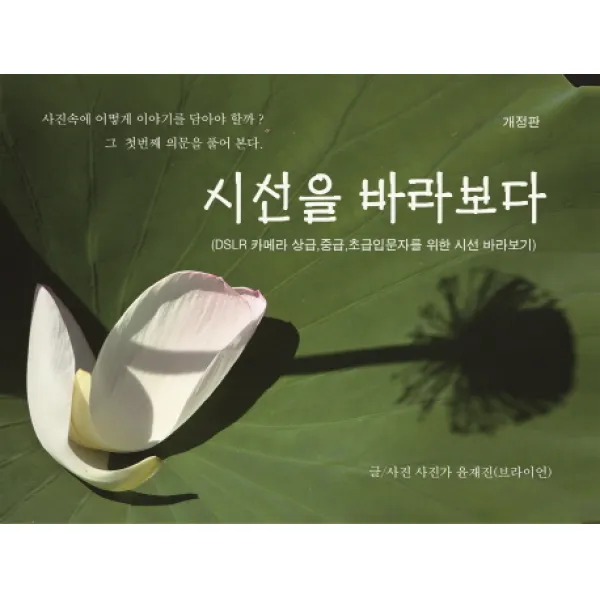 시선을 바라보다:DSLR 카메라 상급, 중급, 초급입문자를 위한 시선 바라보기, 꽃신