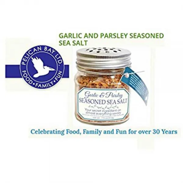 갈릭 And 파슬리 시소니드 솔트 라지 7.5 온스 No 엠에스지 올 내추럴 글루텐 Free. 1