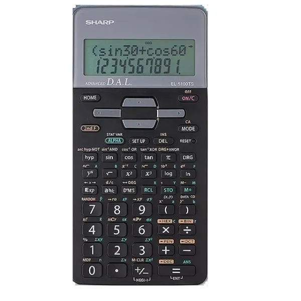 PHA888511라이프굿공학용 EL 계산기 5100TS 샤프 카시오계산기 카시오공학용계산기 전자계산기 휴대용계산기, 단일옵션