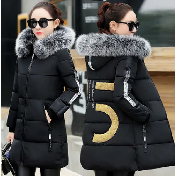 여성롱패딩 오버사이즈 다운패딩 보통길이 2019겨울 여성솜 mm200패딩