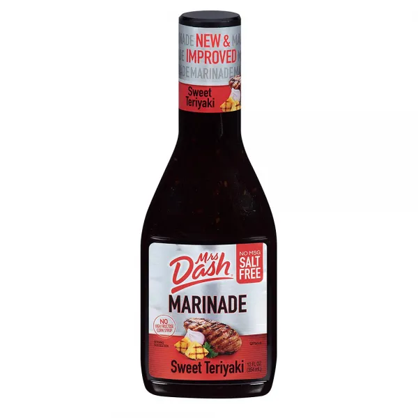 Mrs. Dash Marinade Sweet Teriyaki 미세스 대쉬 테리야키 시즈닝 (354ml)x6팩, 1개