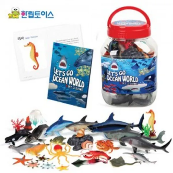 TKW6D66D4+빅레츠고오션월드 어린이완구 장난감 어린이 장난감 바다생물피규어 x1개, [보물창고] 1 주문하기!