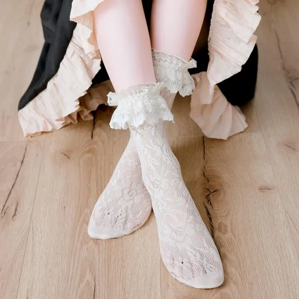 Kirahosi 가을겨울 슬림핏 무지 홀방 양말 따뜻한 보온성 좋은 빈티지 심플 디자인 발목 양말 Js 301 Cm 11 E9j1c5r
