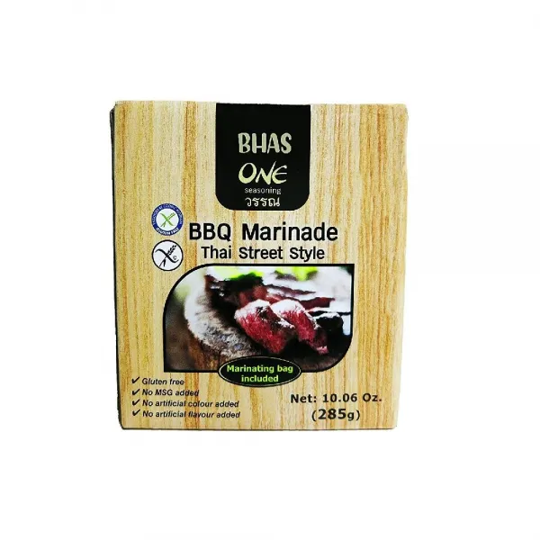 Bhas One 바스 원 시즈닝 태국 길거리 음식 스타일 285g 1개 1ml