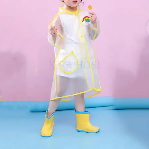 kirahosi 유아 키즈 아동 비옷 레인코트 우비 우의 장마철 28호 + 스마트스트랩 증정 Vnutnh